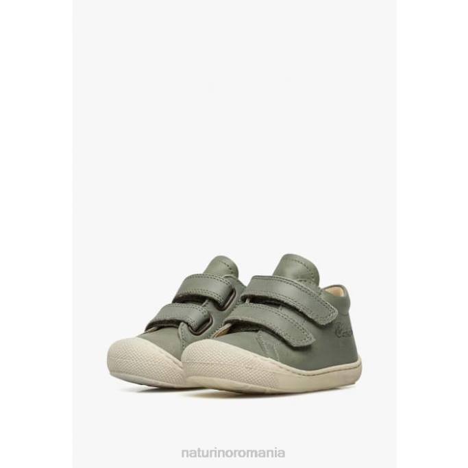 copii Naturino verde inchis cocon vl pantofi primii pasi din piele nappa 4J4P149