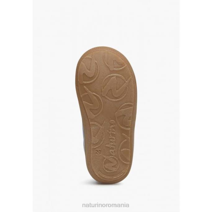 copii Naturino albastru inchis cocon pantofi pentru copii din piele napa 4J4P263