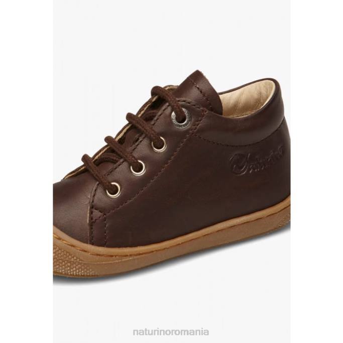 copii Naturino maro cocon pantofi pentru copii din piele napa 4J4P277