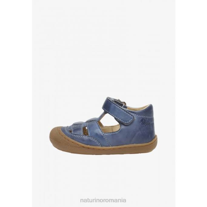 copii Naturino albastru deschis tampon sandale primul pas 4J4P563