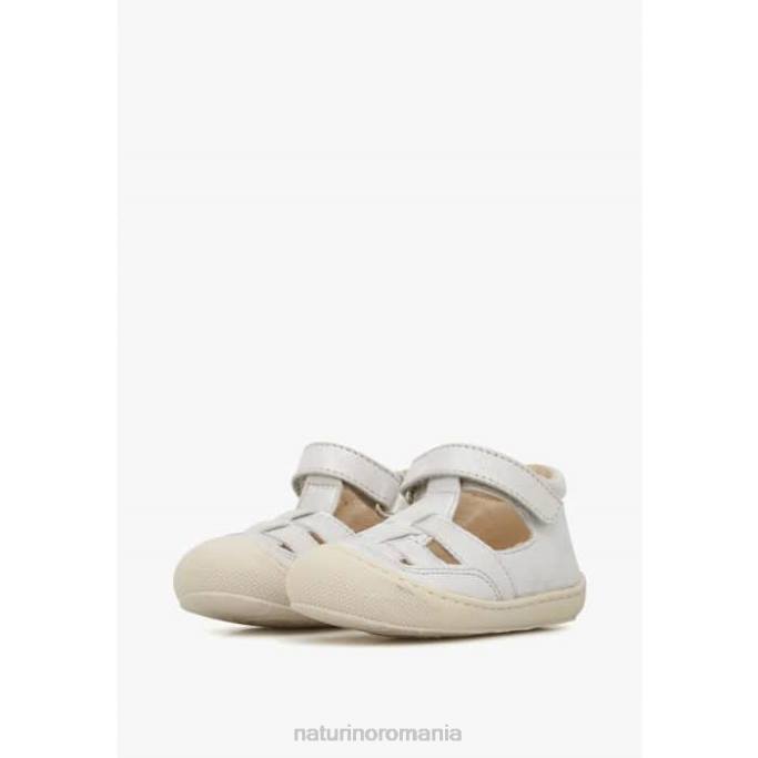 copii Naturino argint tampon sandale de piele intoarsa primul pas 4J4P575