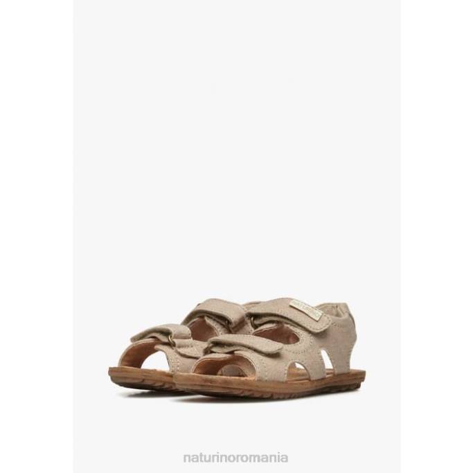 copii Naturino bej cer organic sandale din material organic 4J4P18