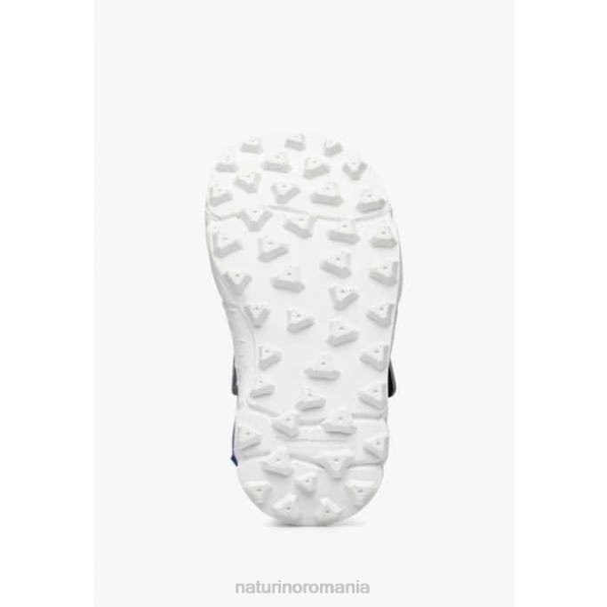 copii Naturino bleumarin-alb gaho junior sandale active din imitație de piele 4J4P28