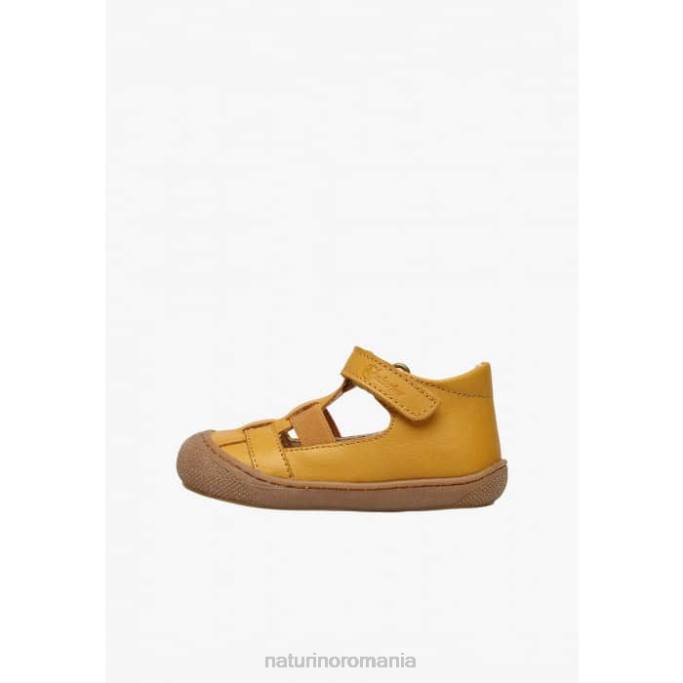 copii Naturino dovleac langen sandale semi-închise cu inserție elastică 4J4P598