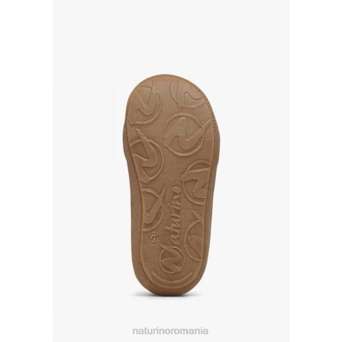 copii Naturino dovleac langen sandale semi-închise cu inserție elastică 4J4P598