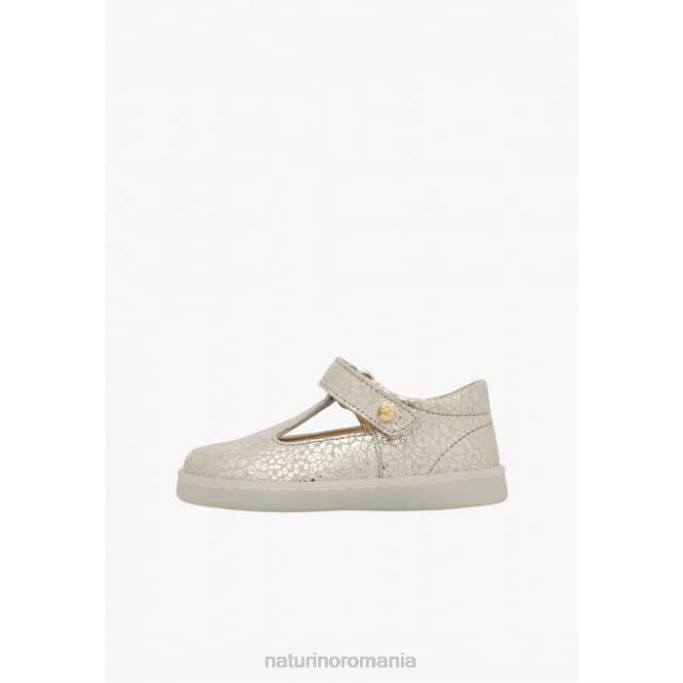 copii Naturino platină samoma vl sandale din piele semiînchise 4J4P547