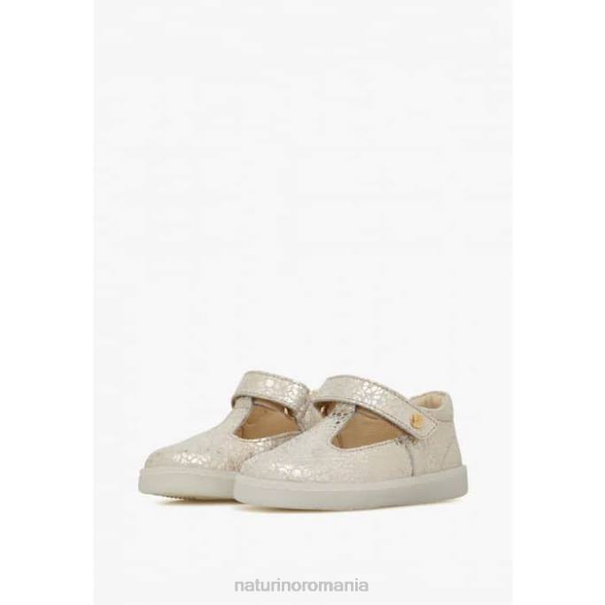 copii Naturino platină samoma vl sandale din piele semiînchise 4J4P547